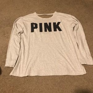 PINK crew neck